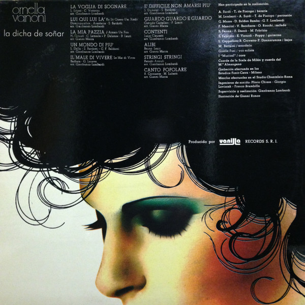 Ornella Vanoni - La Voglia Di Sognare (La Dicha de Soñar) | Zafiro (ZL-158) - 2