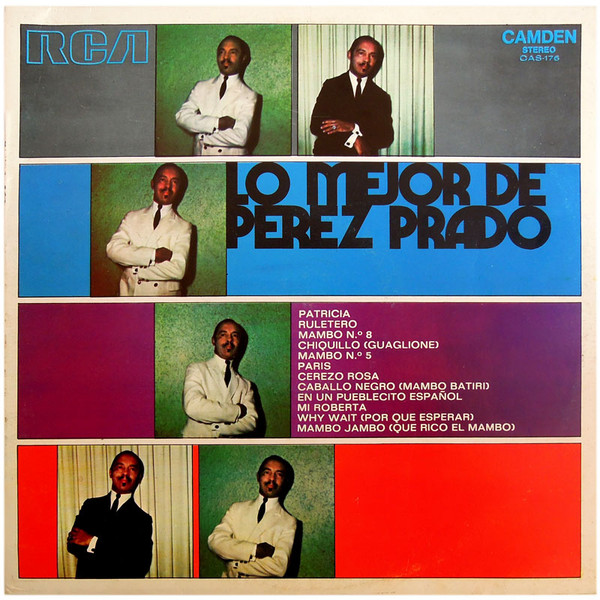 Perez Prado And His Orchestra - Lo Mejor De Perez Prado | RCA Camden (CAS-176) - main