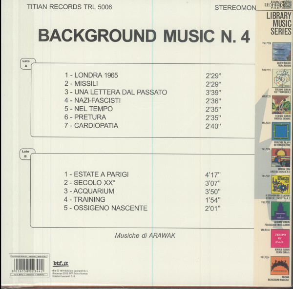Arawak - Background Music N. 4 | btf.it (VMLP234) - 2 Arawak - Background Music N. 4 | btf.it (VMLP234) - 2