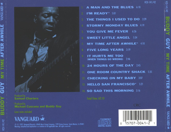 Buddy Guy - My Time After Awhile [CD] | Vanguard (VCD-141/42) - 2
