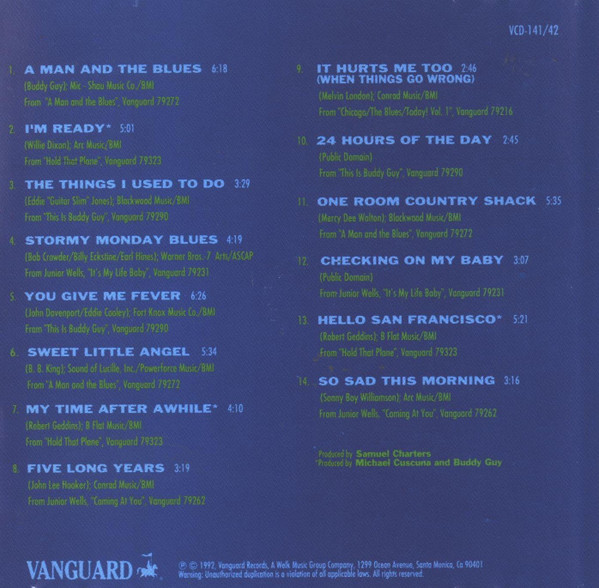 Buddy Guy - My Time After Awhile [CD] | Vanguard (VCD-141/42) - 4