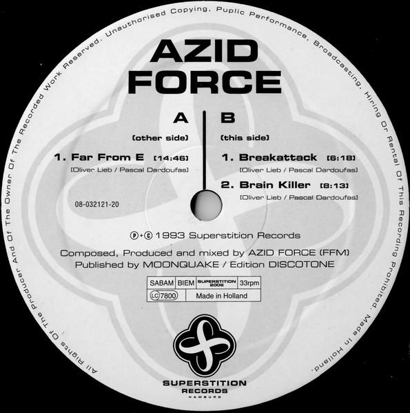 Azid Force - Far From E | Superstition (SUPERSTITION 2006)