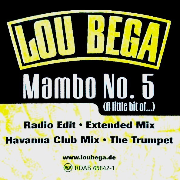 Lou Bega - Mambo No. 5 (A Little Bit Of...) | RCA (RDAB-65842-1) - 4