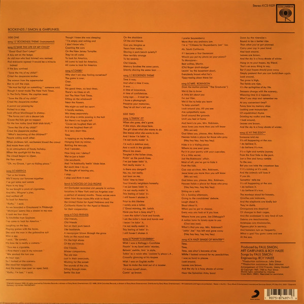 Simon & Garfunkel - Bookends | Columbia (KCS 9529) - 2