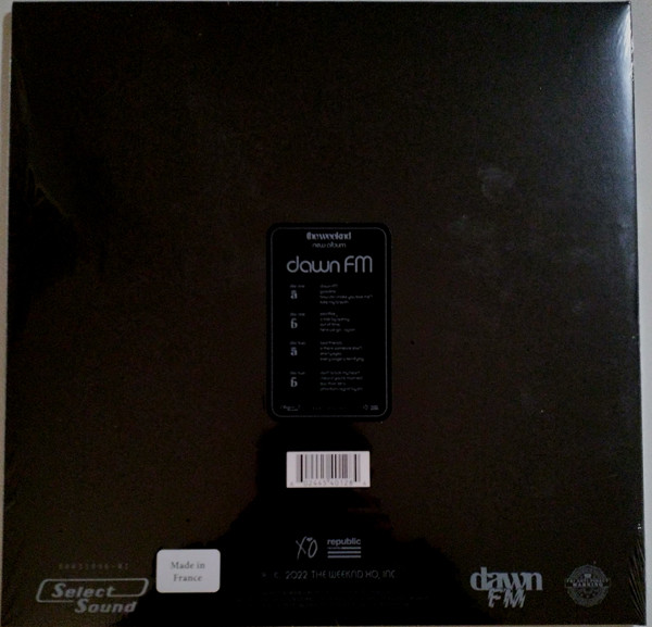 The Weeknd - Dawn FM | XO (B0035096-01) - 3 The Weeknd - Dawn FM | XO (B0035096-01) - 3