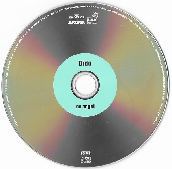 Dido - No Angel | Arista (74321-80268-2) - 3 Dido - No Angel | Arista (74321-80268-2) - 3