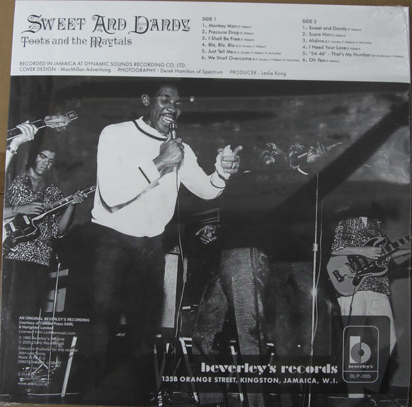 Toots & The Maytals - Sweet And Dandy | Beverley's Records (BLP 005) - 2 Toots & The Maytals - Sweet And Dandy | Beverley's Records (BLP 005) - 2
