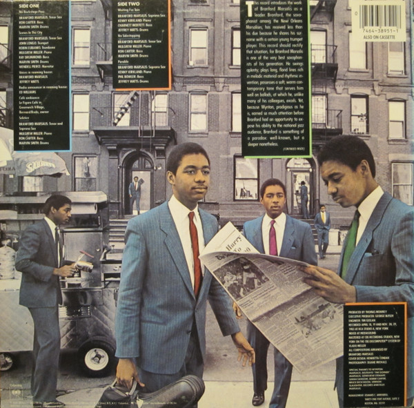 Branford Marsalis - Scenes In The City | Columbia (FC 38951) - 2