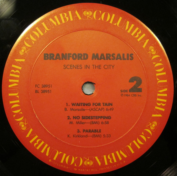 Branford Marsalis - Scenes In The City | Columbia (FC 38951) - 4