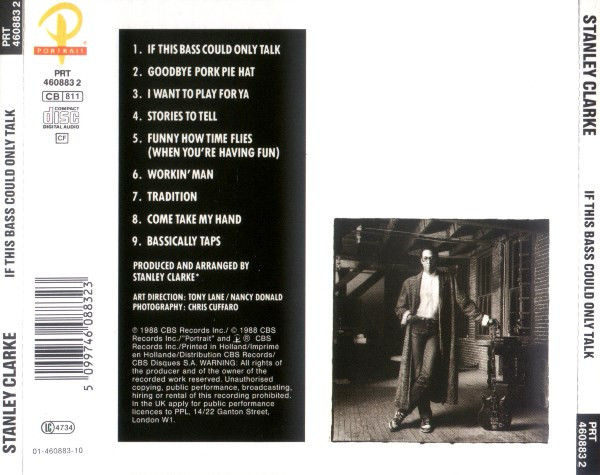 Stanley Clarke - If This Bass Could Only Talk | Portrait (PRT 460883 2) - 2