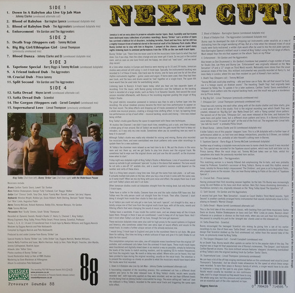 Bunny Lee - Next Cut! (Dub Plates, Rare Sides & Unreleased Cuts) | Pressure Sounds (PSLP 88) - 2 Bunny Lee - Next Cut! (Dub Plates, Rare Sides & Unreleased Cuts) | Pressure Sounds (PSLP 88) - 2
