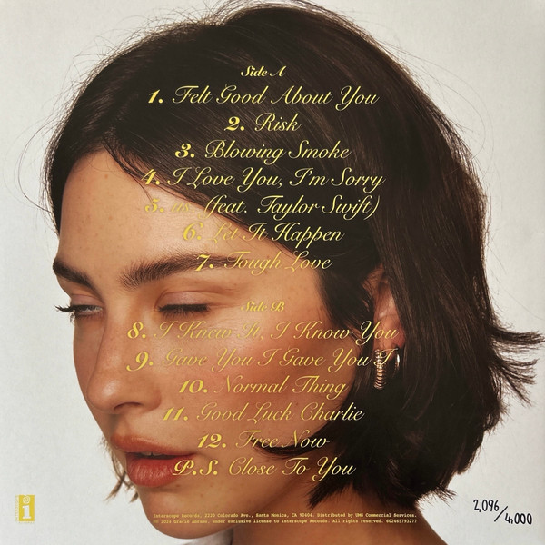 Gracie Abrams - The Secret Of Us | Interscope Records (602465793277) - 4 Gracie Abrams - The Secret Of Us | Interscope Records (602465793277) - 4