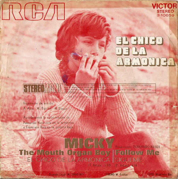 Micky - El Chico De La Armónica | RCA Victor (3-10659) - 2 Micky - El Chico De La Armónica | RCA Victor (3-10659) - 2