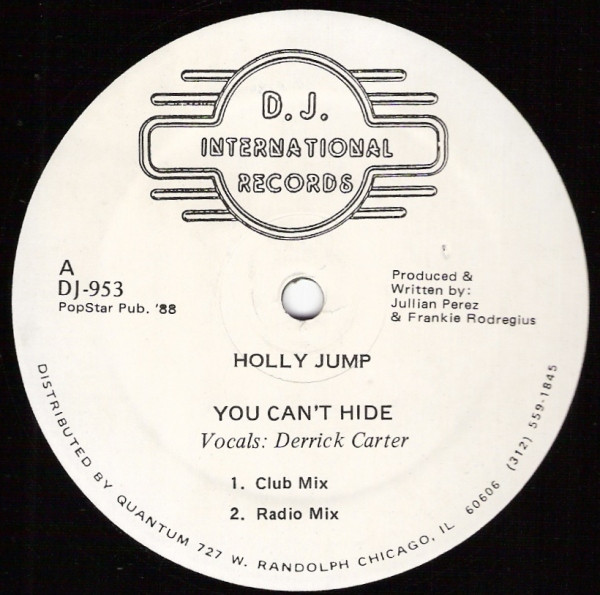 Holly Jump - You Can't Hide | D.J. International Records (DJ-953)