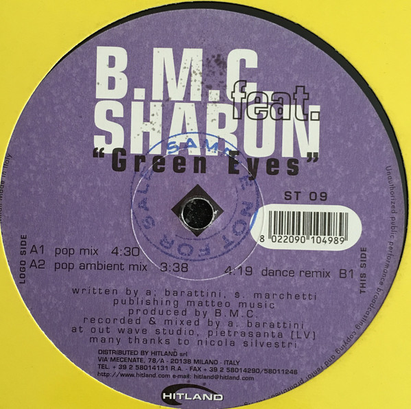 B.M.C. feat. Sharon - Green Eyes | Stomp! (ST 09) - main