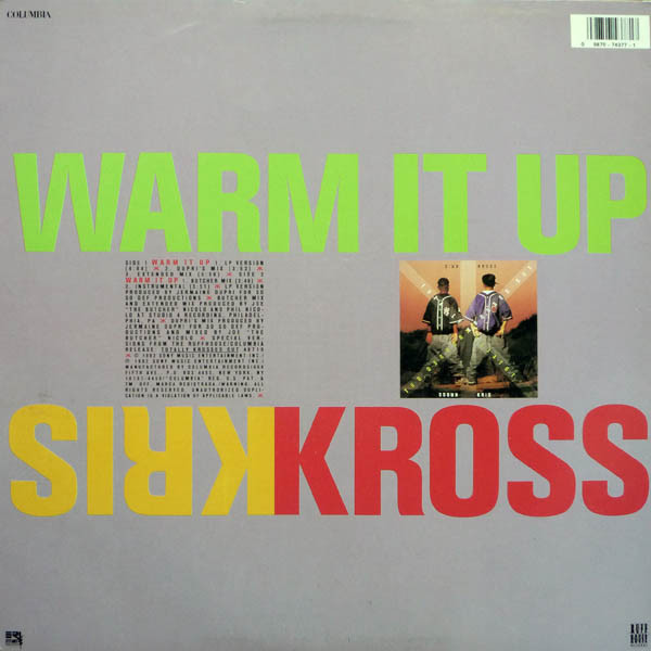 Kris Kross - Warm It Up | Ruffhouse Records (44 74377) - 2 Kris Kross - Warm It Up | Ruffhouse Records (44 74377) - 2