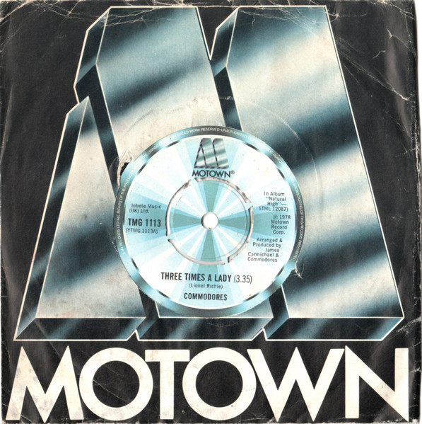 Commodores - Three Times A Lady | Motown (TMG 1113) - 3