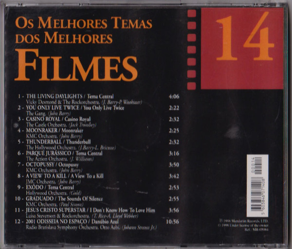 Various - Os Melhores Temas Dos Melhores Filmes 14 | Mandarim Records, Ltd. (MR-05084) - 2