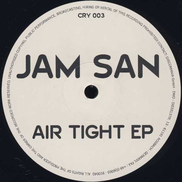 Jamsan - Air Tight EP | Cry (CRY 003) - main