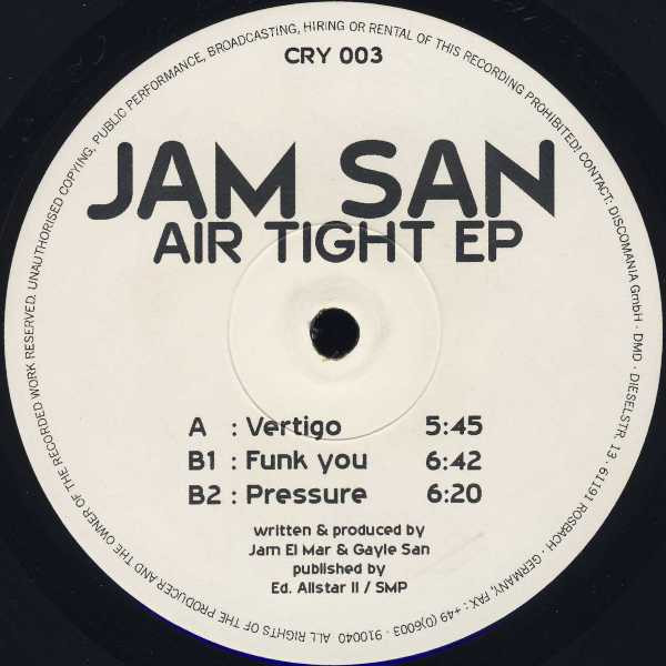 Jamsan - Air Tight EP | Cry (CRY 003) - 2