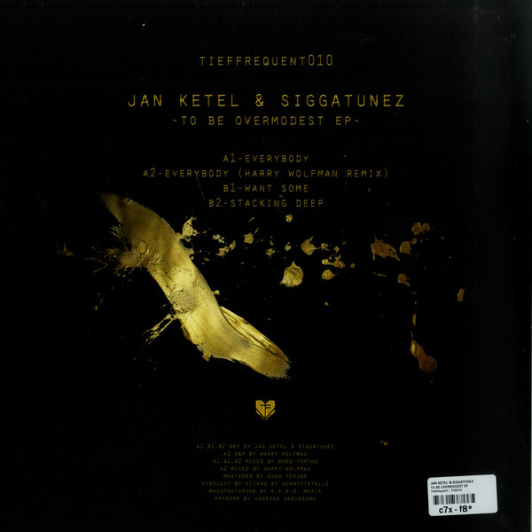Jan Ketel & Siggatunez - To Be Overmodest EP | Tieffrequent (TIEFFREQUENT010) - 2 Jan Ketel & Siggatunez - To Be Overmodest EP | Tieffrequent (TIEFFREQUENT010) - 2