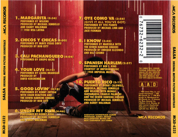 Various - Salsa: Original Motion Picture Soundtrack | MCA Records (MCAD-06232) - 2 Various - Salsa: Original Motion Picture Soundtrack | MCA Records (MCAD-06232) - 2