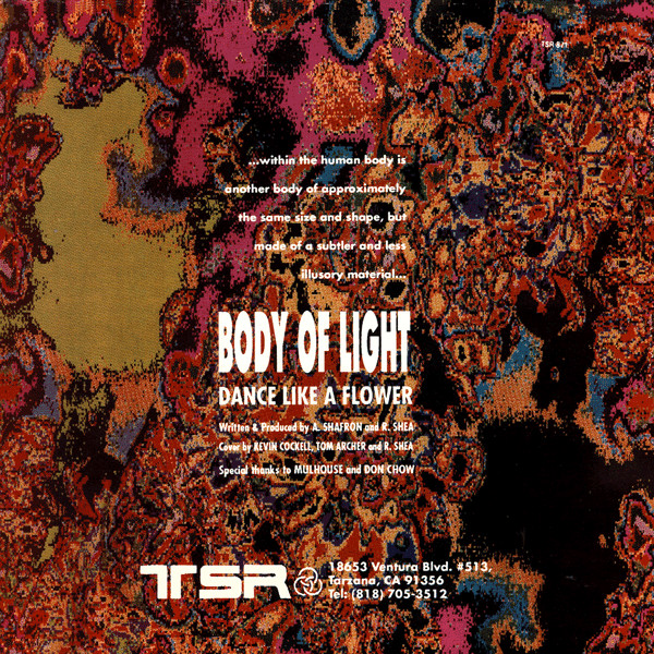 Body Of Light - Dance Like A Flower | TSR Records (TSR 871) - 2 Body Of Light - Dance Like A Flower | TSR Records (TSR 871) - 2