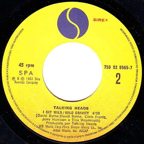 Talking Heads - Burning Down The House | Sire (759 92 9565-7) - 4
