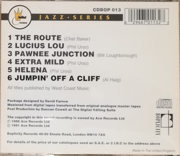 The Chet Baker Quintet - Cools Out | Boplicity Records (CDBOP 013) - 4