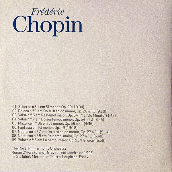 Frédéric Chopin , Ludwig van Beethoven , Felix Mendelssohn-Bartholdy , Joseph Haydn , Johann Sebastian Bach , Johannes Brahms - Royal Philharmonic Orchestra - Grandes Compositores: Colecção | Editorial Sol 90 (none) - 3