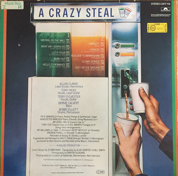 The Hollies - A Crazy Steal | Polydor (2417 114) - 2 The Hollies - A Crazy Steal | Polydor (2417 114) - 2