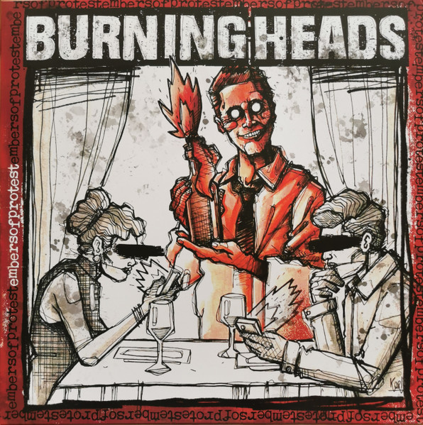 Burning Heads - Embers of Protest | Kicking Records (Kicking145LP) - main Burning Heads - Embers of Protest | Kicking Records (Kicking145LP) - main
