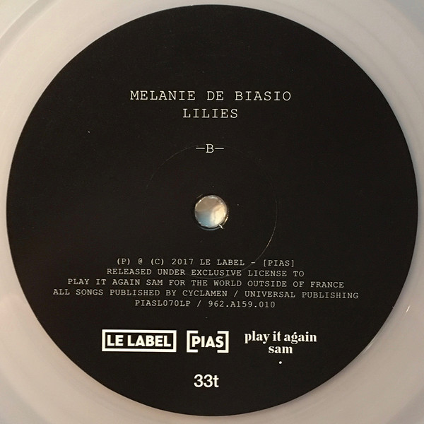 Melanie De Biasio - Lilies | [PIAS] Le Label (PIASL070LP2) - 3