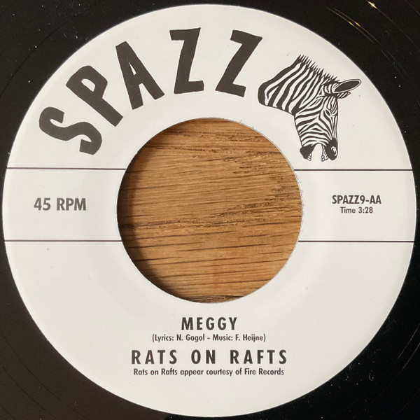 Rats On Rafts - Where Is My Dream? / Meggy | Spazz Records (SPAZZ9) - 4 Rats On Rafts - Where Is My Dream? / Meggy | Spazz Records (SPAZZ9) - 4