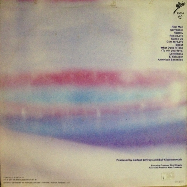 Garland Jeffreys - Guts For Love | Epic (EPC 25014) - 2