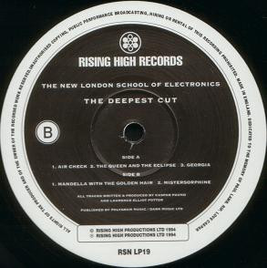 New London School Of Electronics - The Deepest Cut | Rising High Records (RSN LP 19) - 4