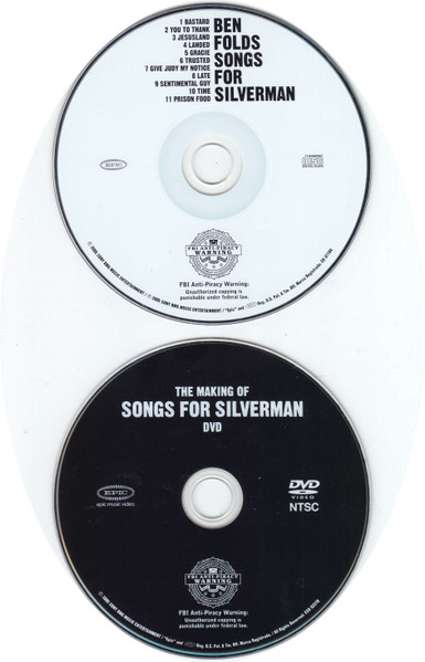 Ben Folds - Songs For Silverman | Epic (EK 87104) - 3