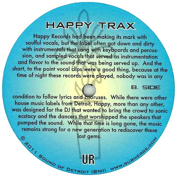 D-HA - The Happy Years - DJ John Collins Edits - Happy Trax | Sweat Records (SWEAT-3) - 2 D-HA - The Happy Years - DJ John Collins Edits - Happy Trax | Sweat Records (SWEAT-3) - 2