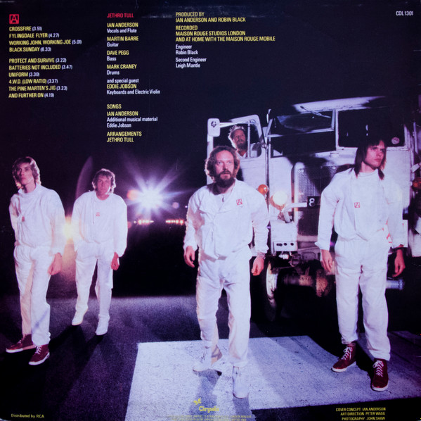 Jethro Tull - A | Chrysalis (CDL 1301) - 2 Jethro Tull - A | Chrysalis (CDL 1301) - 2