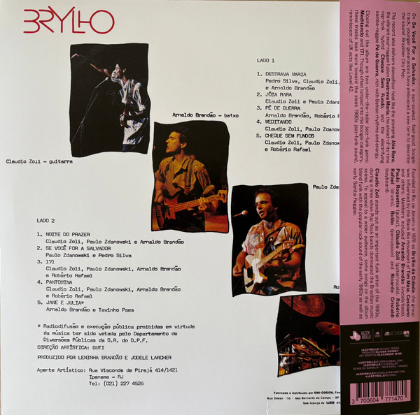Brylho - Brylho | Jazzybelle Records (JB005) - 2 Brylho - Brylho | Jazzybelle Records (JB005) - 2