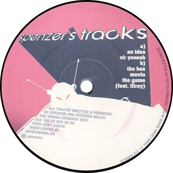 Spenzer - Spenzer's Tracks | Gomma (Gomma 012) - 2