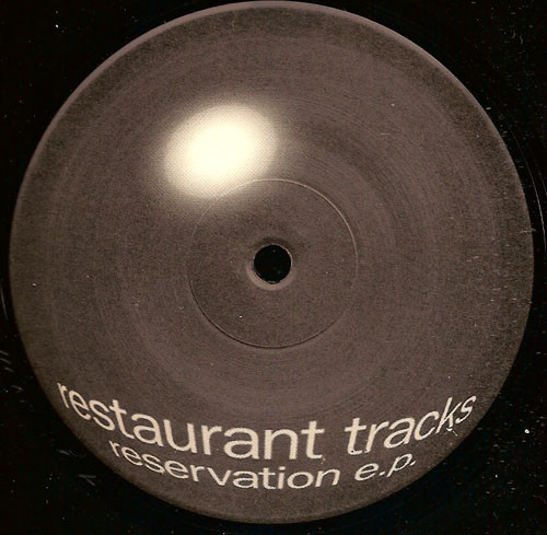 Restaurant Tracks - Reservation E.P. | Cheap (12 CHEAP 06) - main Restaurant Tracks - Reservation E.P. | Cheap (12 CHEAP 06) - main
