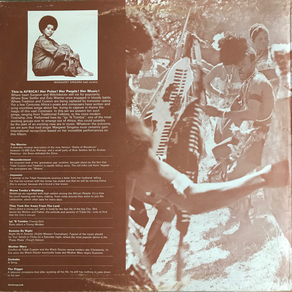 Ipi-Tombi Featuring Margaret Singana - The Warrior | R & T (RTL 4028) - 2 Ipi-Tombi Featuring Margaret Singana - The Warrior | R & T (RTL 4028) - 2