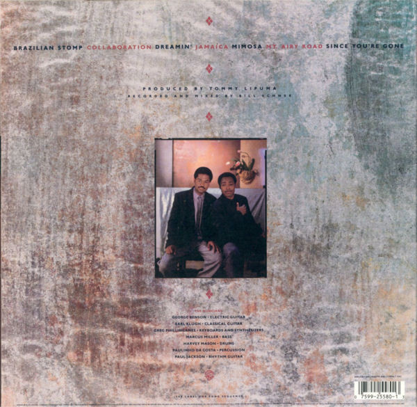 George Benson / Earl Klugh - Collaboration | Warner Bros. Records (9 25580-1) - main