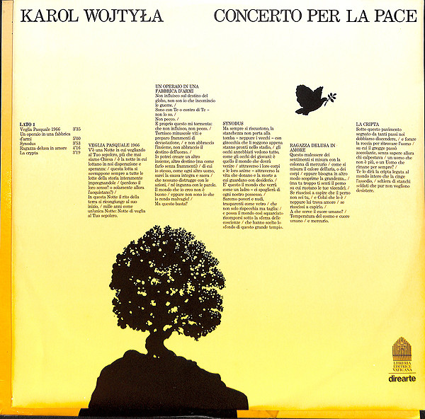 Karol Wojtyła - Concerto Per La Pace | direarte (FO-202) - 3