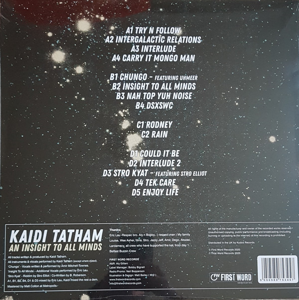 Kaidi Tatham - An Insight To All Minds | First Word Records (FW228)
