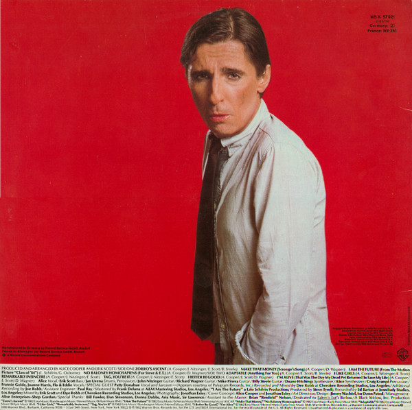 Alice Cooper - Zipper Catches Skin | Warner Bros. Records (WB K 57 021 (1-23719)) - 2