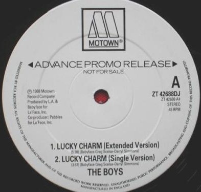 The Boys - Lucky Charm | Motown (ZT 42688DJ) - main
