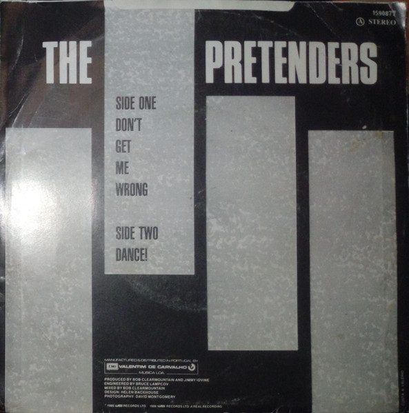 The Pretenders - Don't Get Me Wrong | WEA (1590877) - 2