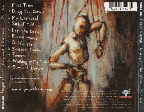 Finger Eleven - The Greyest Of Blue Skies [CD] | Wind-Up (EK 91414) - 2